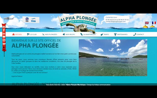 Alpha Plongée – Anses d'Arlet – Martinique