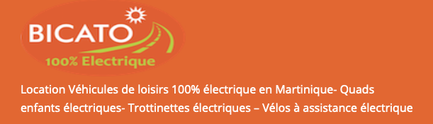 Agence de location de véhicules électriques BICATO, Martinique
