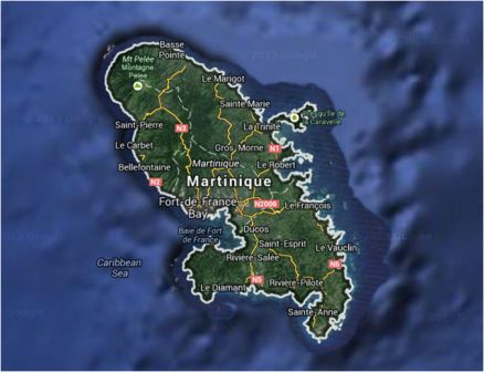 Carte de martinique compressed