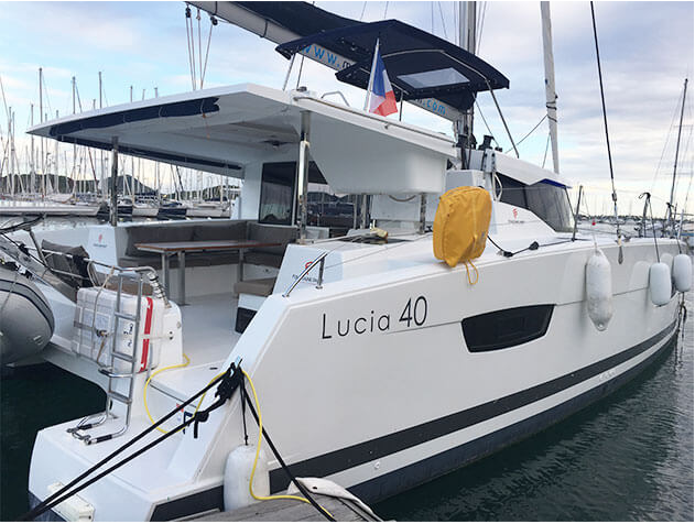 Sorties et excursions avec le catamaran Lucia 40, Martinique