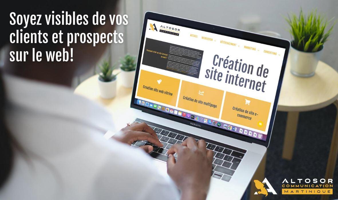 Creation site internet altosor publicite