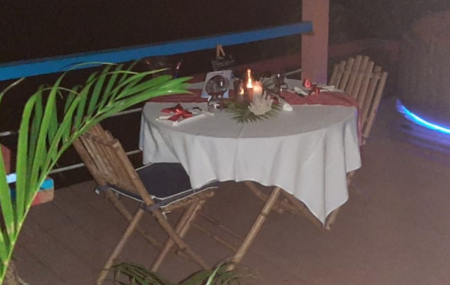 Diner romantique martinique