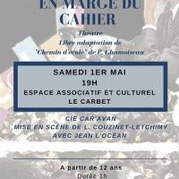 En marge du cahier lezard ti show 1er mai 2021