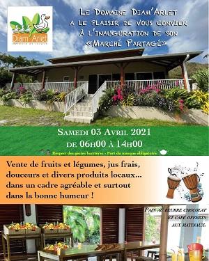 Inauguration marche partage 03 avril 2021 diam arlet