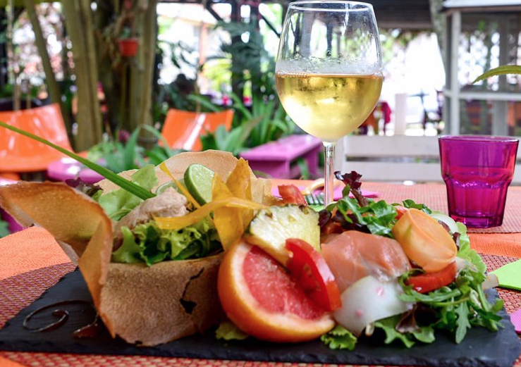 Restaurant le Jardin des Envies aux Trois-Îlets Martinique