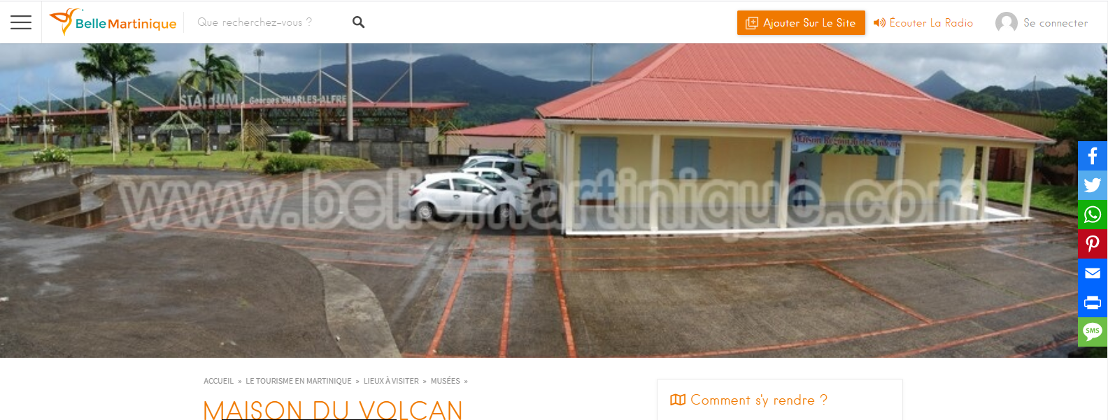 La Maison du Volcan au Morne-Rouge