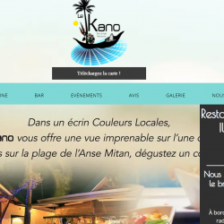 Le restaurant le Kano aux Trois-Îlets