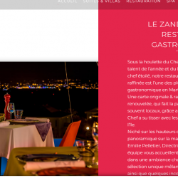 Le restaurant le Zandoli aux Trois-Îlets