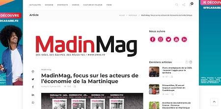 Madin'mag - Magazine actualité positive Martinique