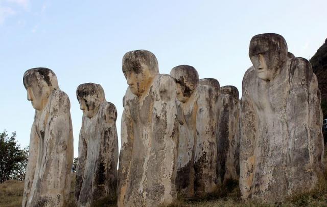 Martinique memorial anse canete sculpture