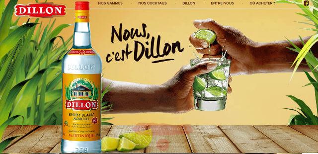 Rhum Dillon Distillerie agricole Fort-de-France Martinique