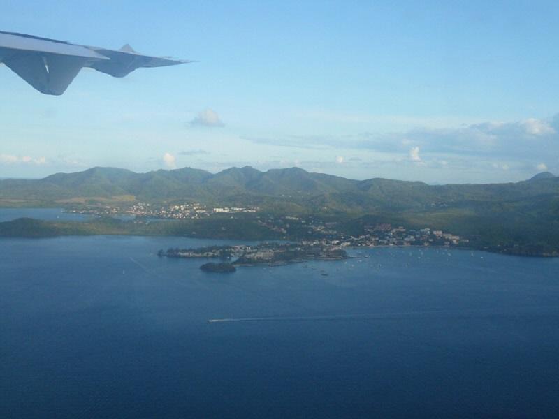Martinique vue du ciel
