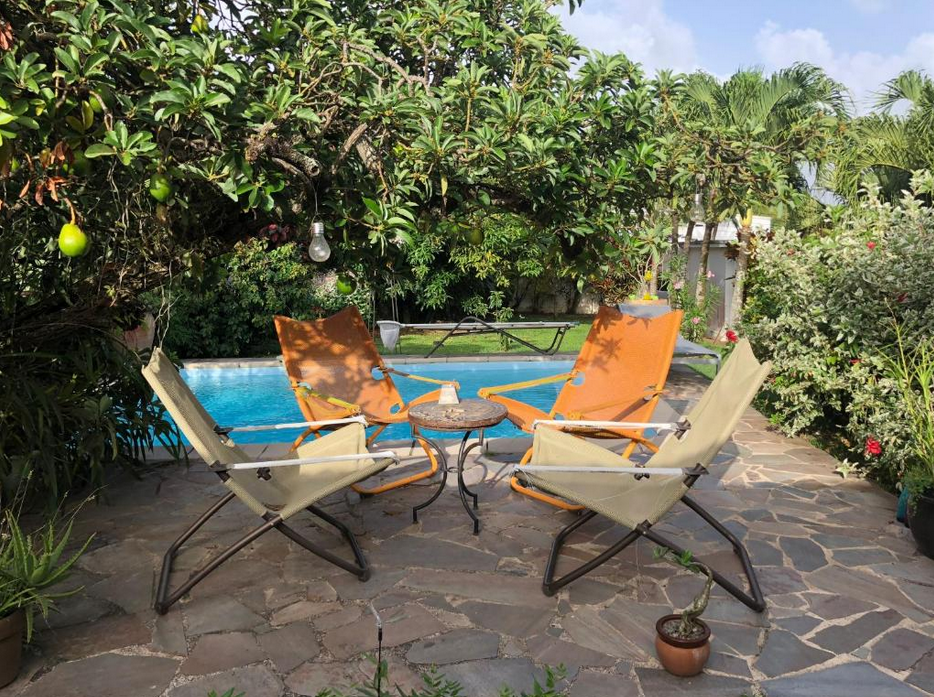 Studio fort de france martinique exterieur apero