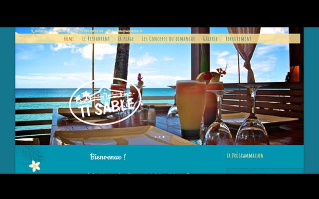 Ti Sable - Restaurant Martinique - Les Anses d'Arlet