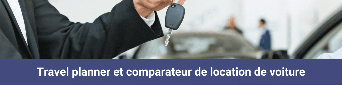 Travel planner comparateur location voiture 1